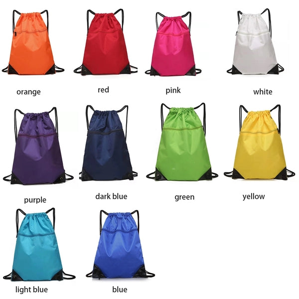 Sport Oxford Drawstring Backpack Bag