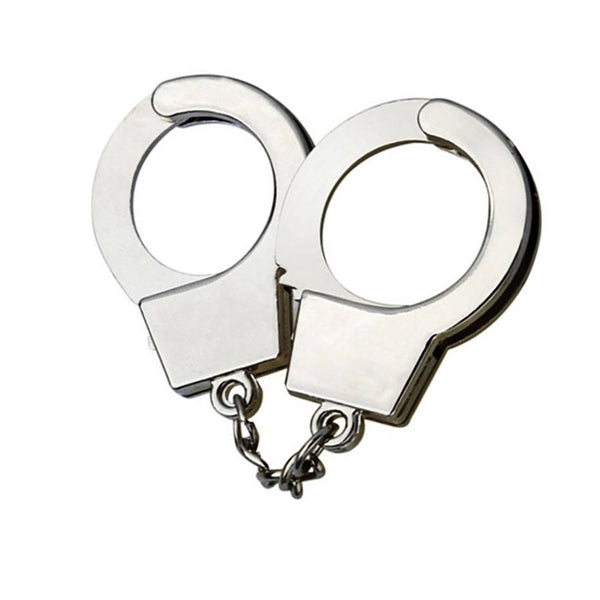 Mini Handcuffs Metal Keychain Keyring