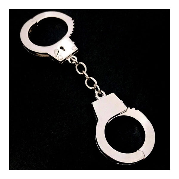 Mini Handcuffs Metal Keychain Keyring