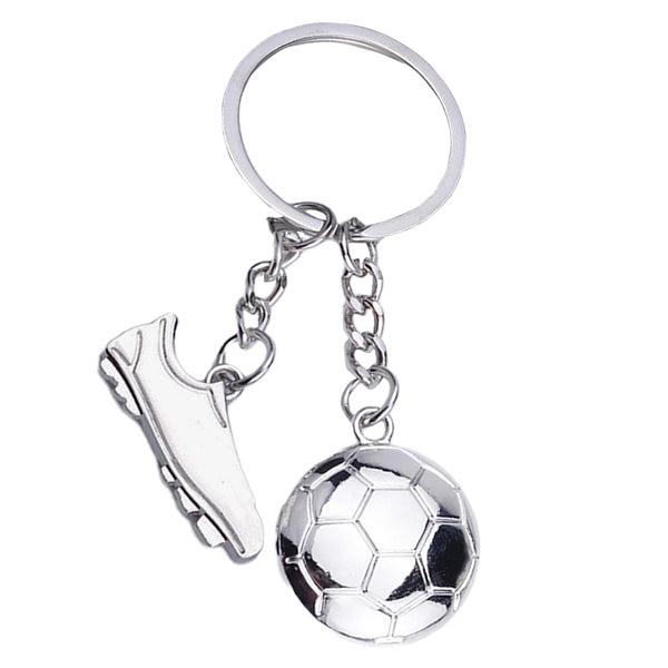 Runner Soccer Shoe Keychain