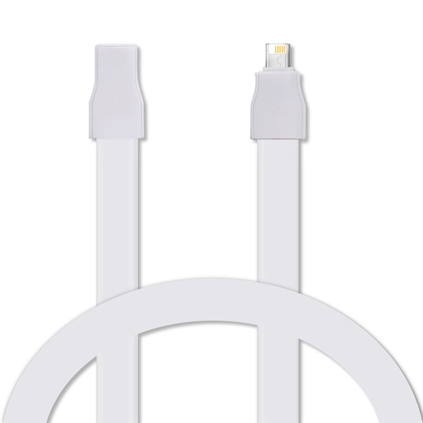 IOS and Micro 2 in 1 Lanyard Charging Cable