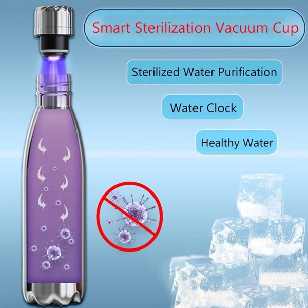 Smart Sterilization Vacuum Water Bottle