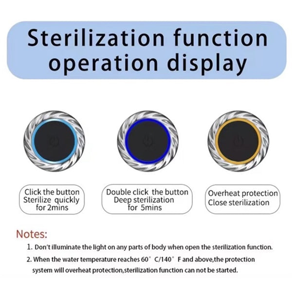Smart Sterilization Vacuum Water Bottle