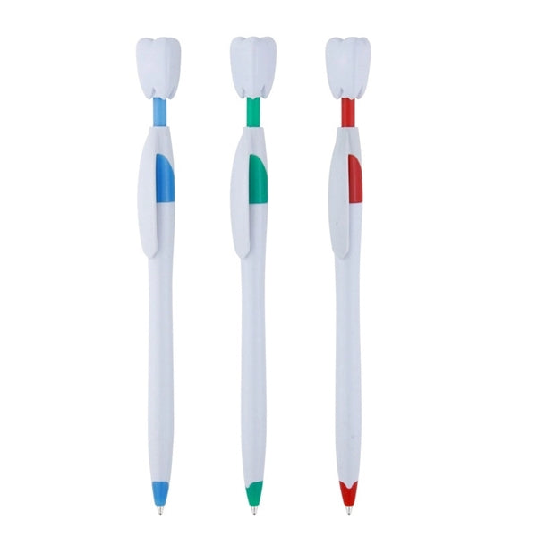 Smiley Face Automatic Pens Black Ink 0.7mm