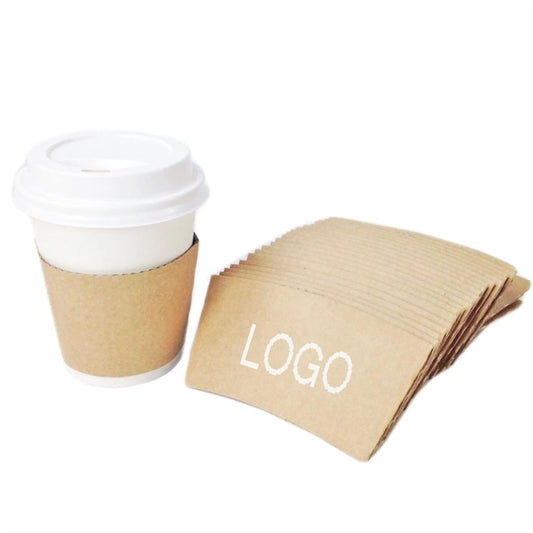 Kraft Paper Coffee Cup Sleeve