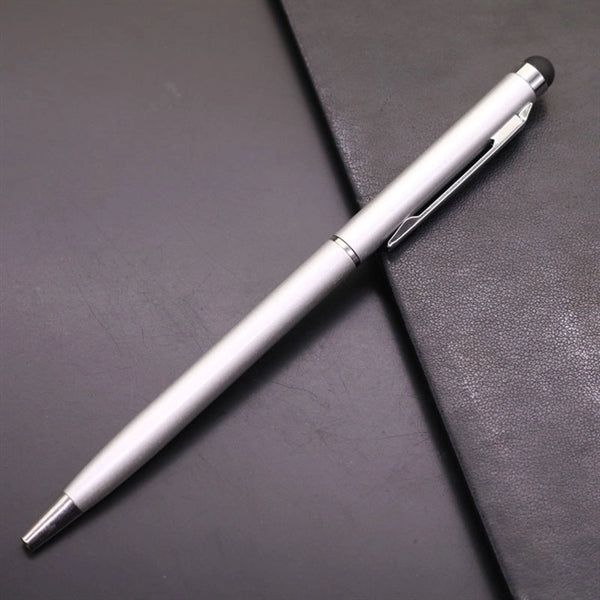 2 in 1 Touch Screens Stylus Metal Ballpoint Pen