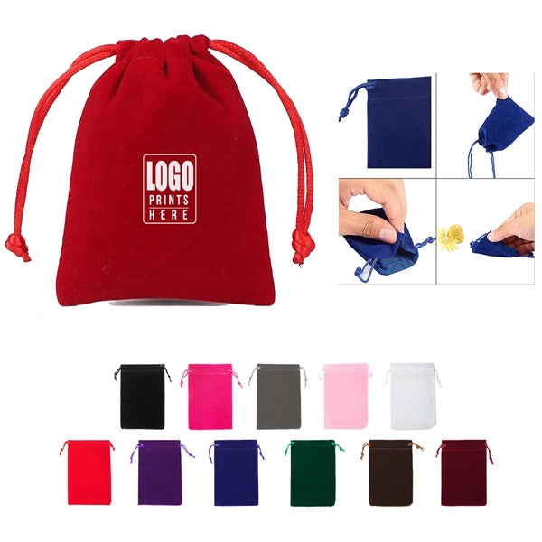 Velvet Jewelry Pouch
