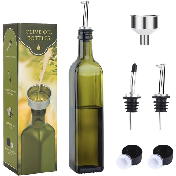 Glass Olive Oil Bottle