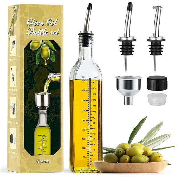 Glass Olive Oil Bottle