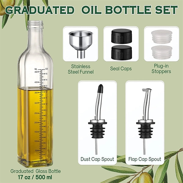 Glass Olive Oil Bottle