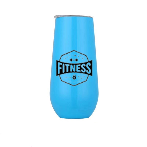 6 OZ Stainless Steel Unbreakable Cocktail Wine Tumbler Cups