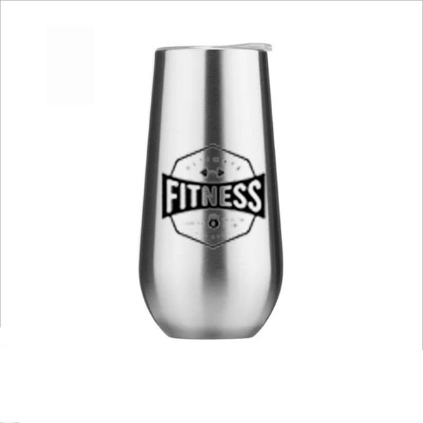 6 OZ Stainless Steel Unbreakable Cocktail Wine Tumbler Cups