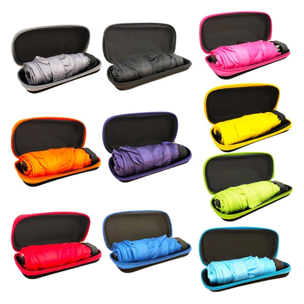 Travel 19 inch Folding Umbrella with EVA box