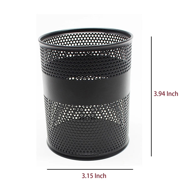 Metal Mesh Pen Holder