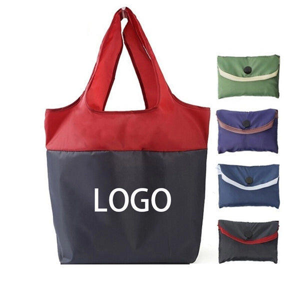 Recycled Polyester Foldable Grocery Shopping Bags