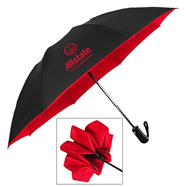 The Color Flip Inverted Umbrella - Auto-Open/Rvrs Auto-Close