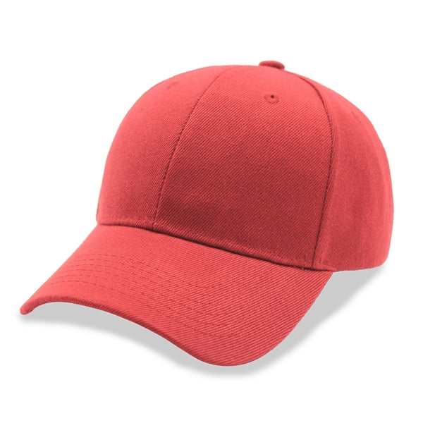 6 Panel Poly Twill Baseball Cap