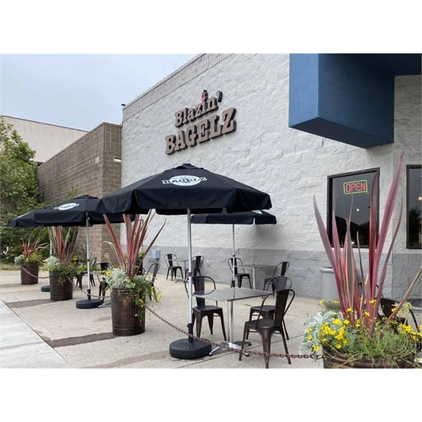 Vented Bistro Patio Umbrella - Commercial Quality