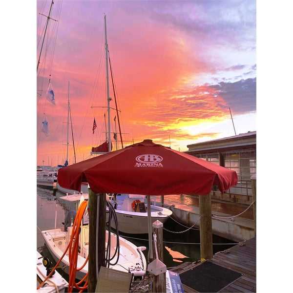 Vented Bistro Patio Umbrella - Commercial Quality