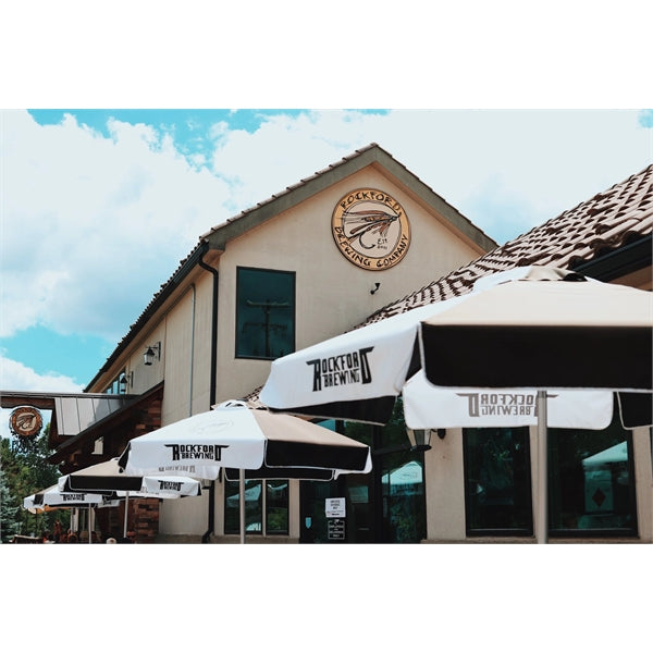 Vented Bistro Patio Umbrella - Commercial Quality