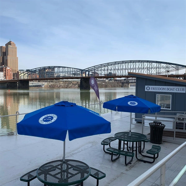 Vented Bistro Patio Umbrella - Commercial Quality