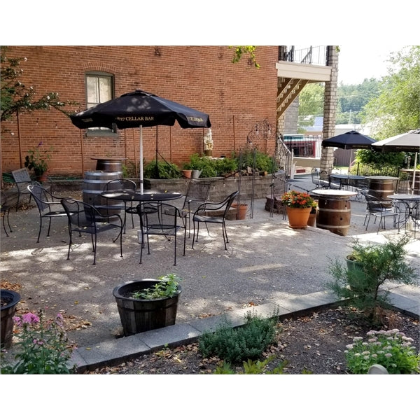 Vented Bistro Patio Umbrella - Commercial Quality