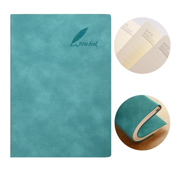 Solid Color Classic PU Leather Soft Cover Notebook