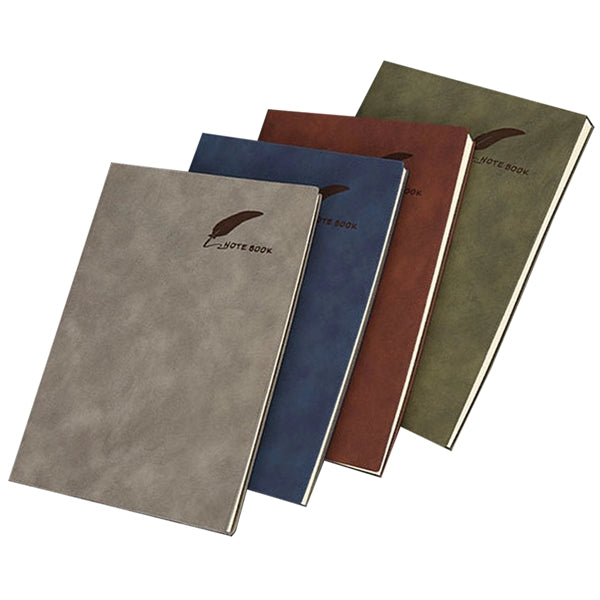Solid Color Classic PU Leather Soft Cover Notebook