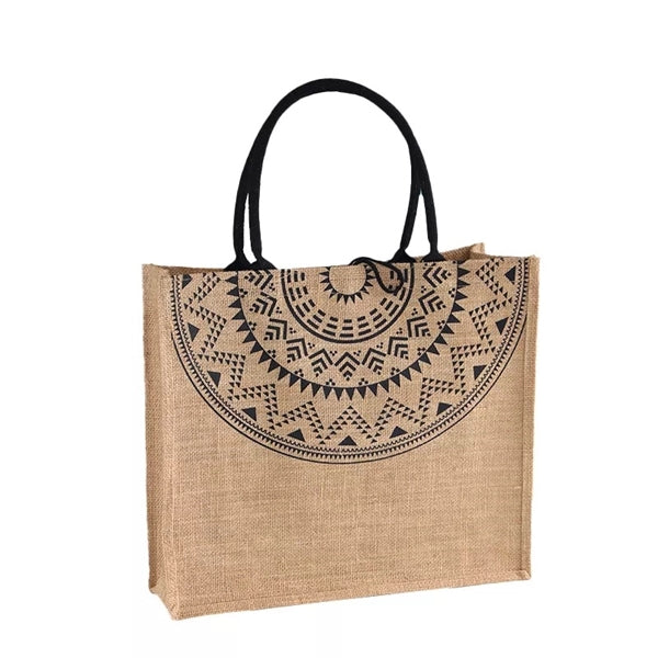 Eco-Friendly Jute Grocery Tote Bag
