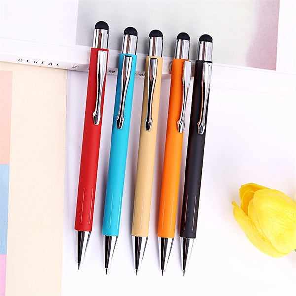 Macaron 2-in-1 Stylus Retractable Ballpoint Pen