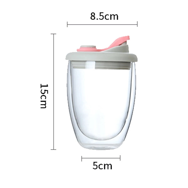 12 Oz Double Wall Glasses Tumbler