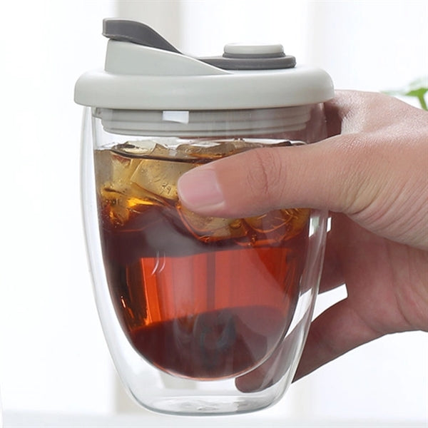 12 Oz Double Wall Glasses Tumbler