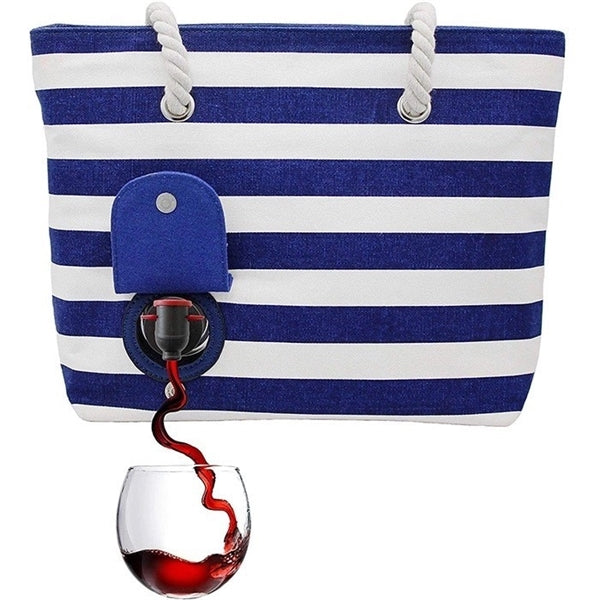 Thermal Insulation Wine Portable Picnic Beach Tote Bag