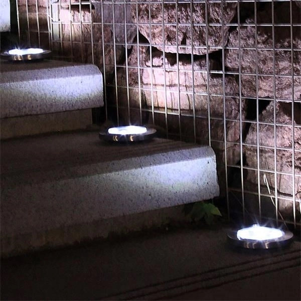 Outdoor Solar disc Ground Light