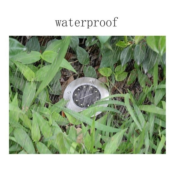 Outdoor Solar disc Ground Light