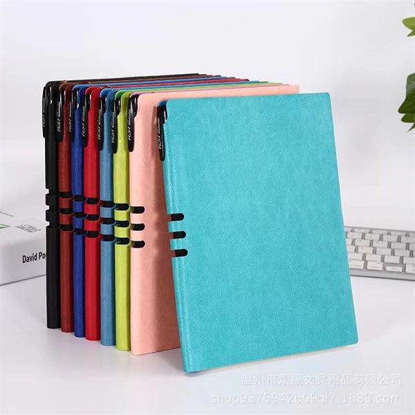 2026 Loose-Leaf Buckle Business Book