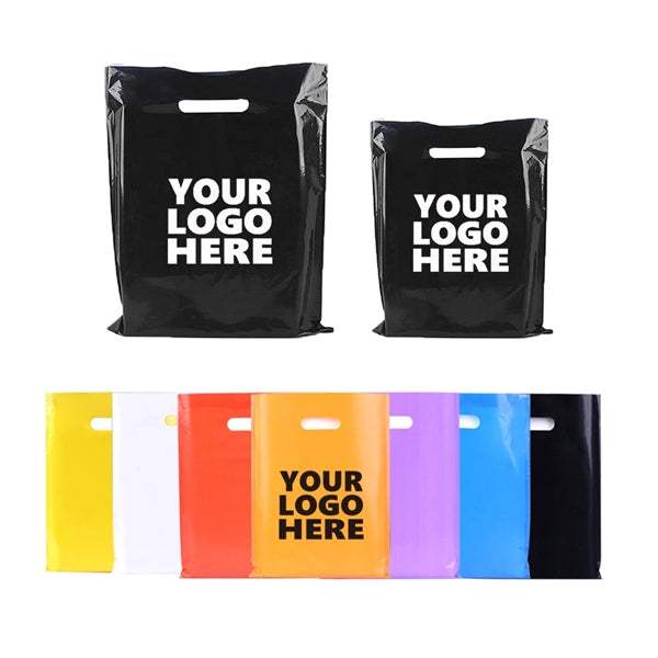 Merchandise Bag with Die Cut Handles