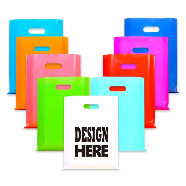 Die Cut Handle Plastic Bag