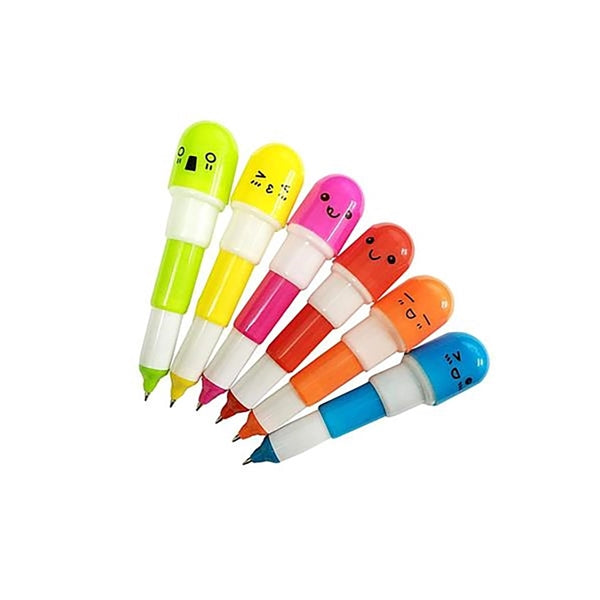 Pill Shaped Capsule Ballpoint Pens