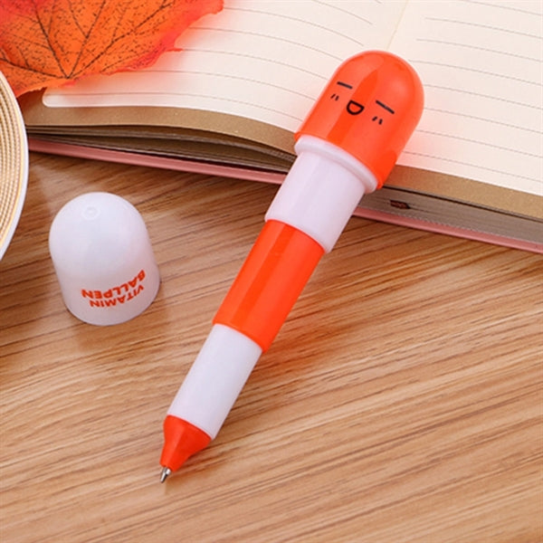 Pill Shaped Capsule Ballpoint Pens