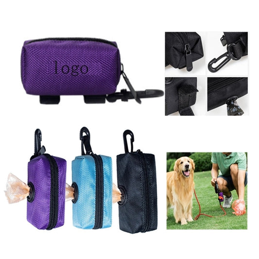 Portable Dog Poop Trash Dispenser Bag w/ Carabiner