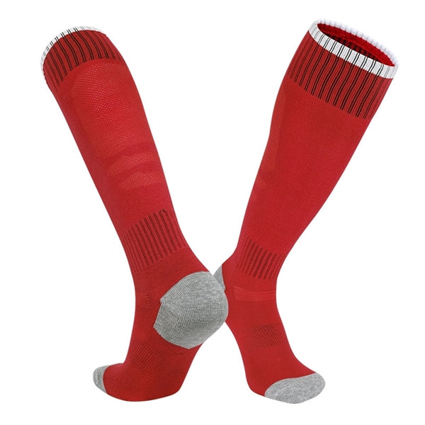 Fashion Knee High Football Hockey Soccer Sports Long Socks