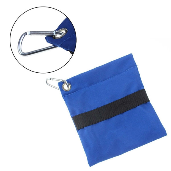 Portable Nylon Golf Pouch w/ Carabiner