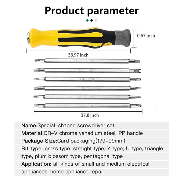 6 In 1 Screwdriver Set