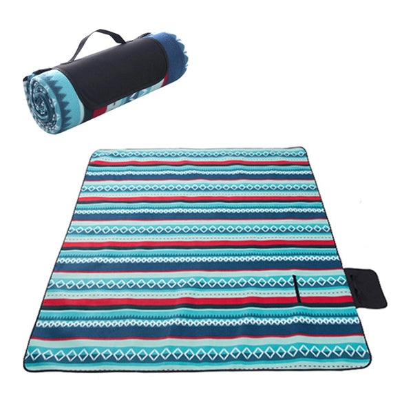 Roll-Up Barrel Fleece All-Purpose Picnic Blanket