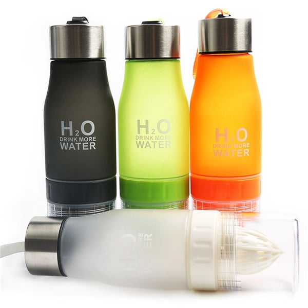 650ml Lemon Water Bottle Gym Cups