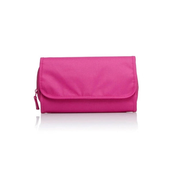 Hanging Foldable Travel toiletry bag with hook
