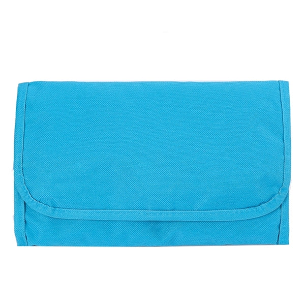 Hanging Foldable Travel toiletry bag with hook
