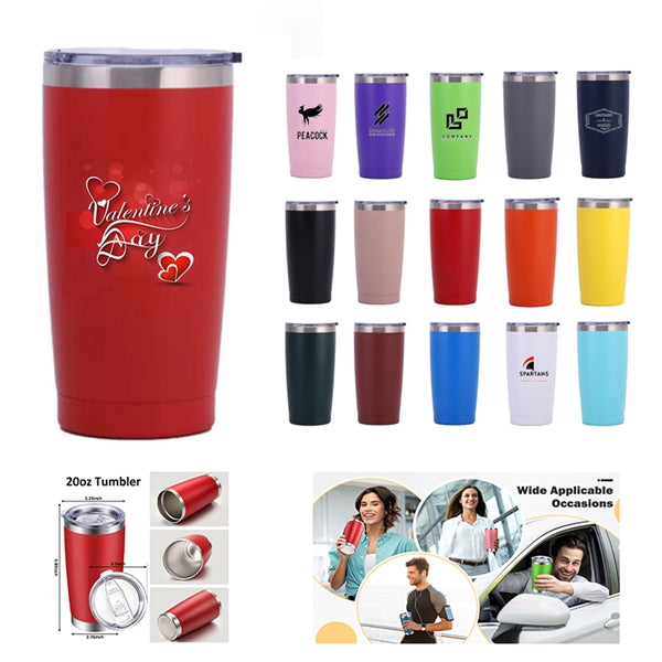20 oz. Stainless Steel Bottle Cup Tumbler