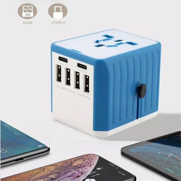USB C Charger Travel Plug Power Adapter For WorldWide Use
